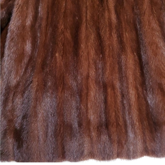 Bonwit Teller Brown Mink Coat - Picture 6 of 10